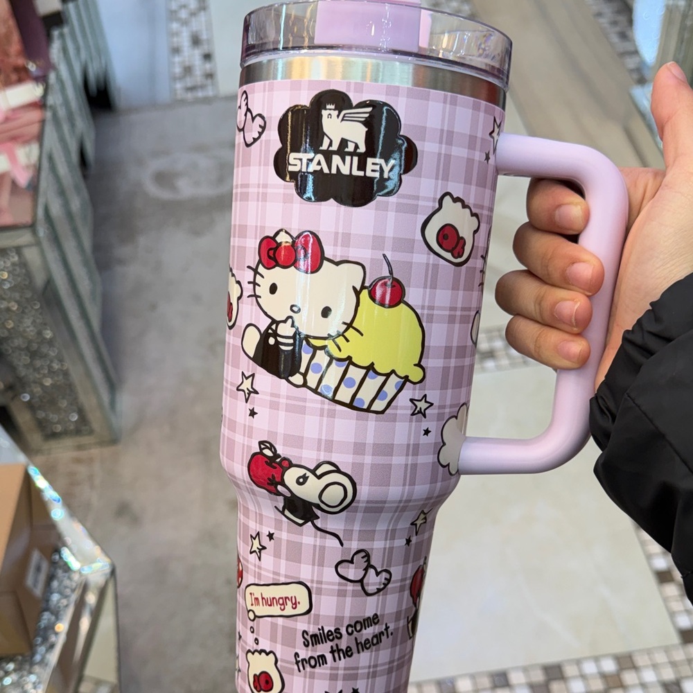 Stanley Lavender Hello Kitty Tumbler